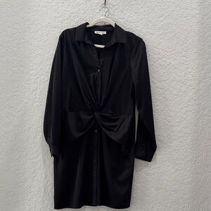 Elegant Black Mini Dress